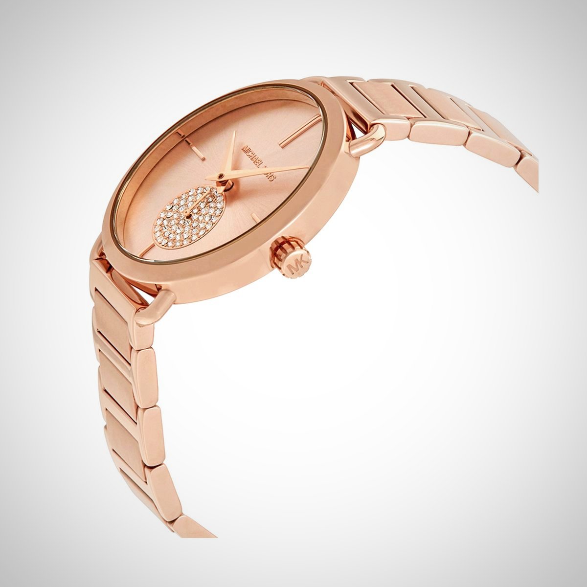 Michael Kors MK3640 Portia Ladies Rose Gold Tone Watch - Image 2