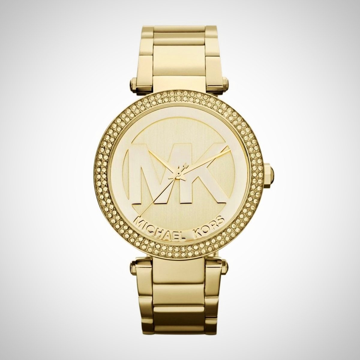 Michael Kors MK5784 Ladies Parker Glitz PVD Gold Plated Watch