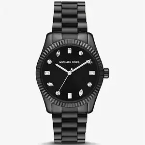 Michael Kors MK7442 Lexington Pave Black Ladies Watch