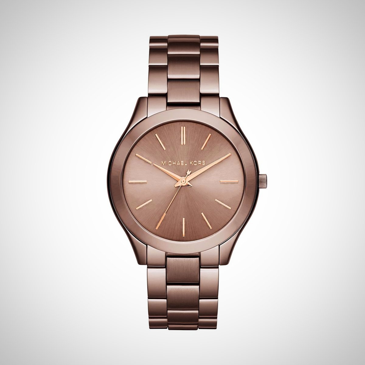 Michael Kors MK3418 Slim Runway Ladies Sable Watch