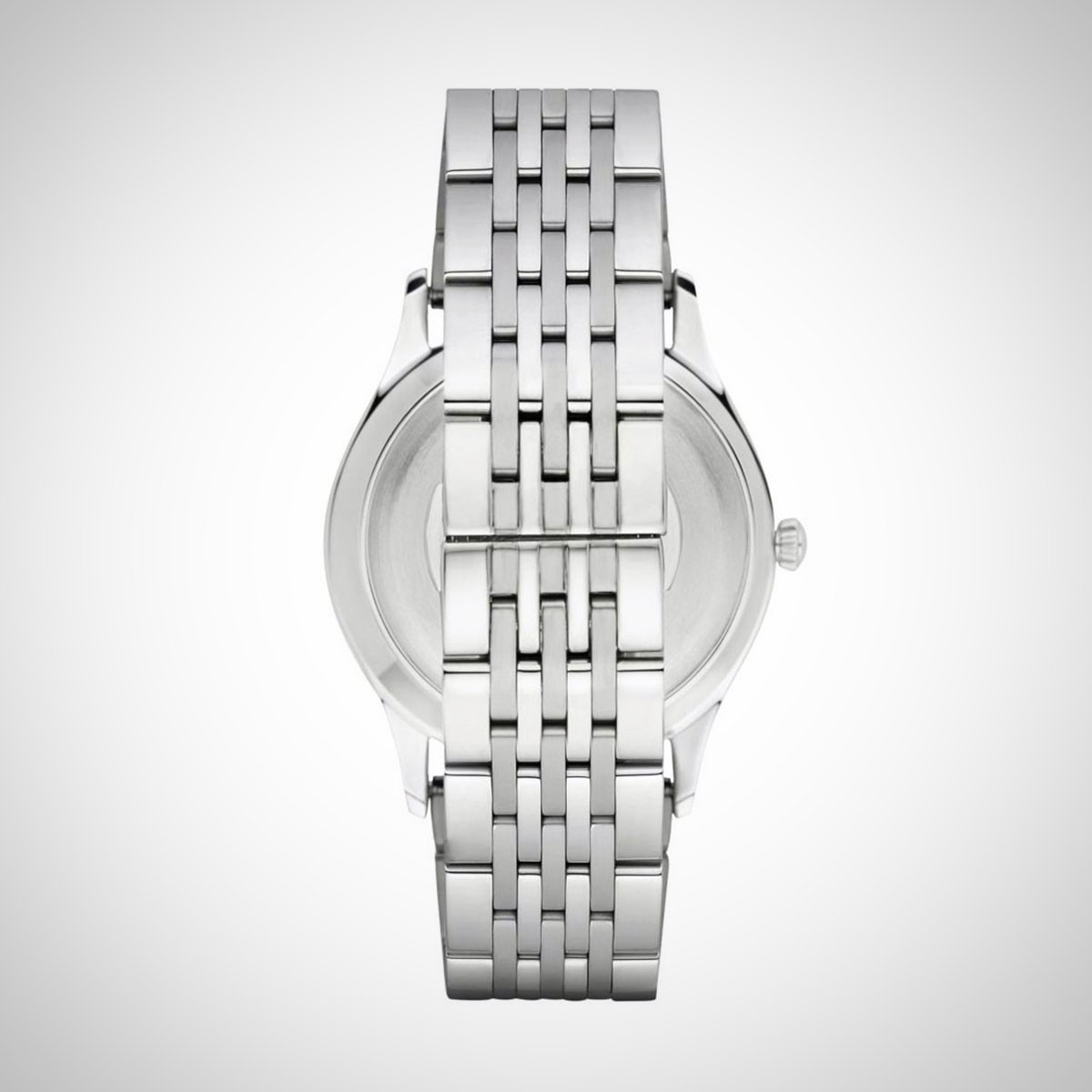 Emporio Armani AR1881 Mens watch Stainless Steel and Cream Dial Quartz Watch - Image 2