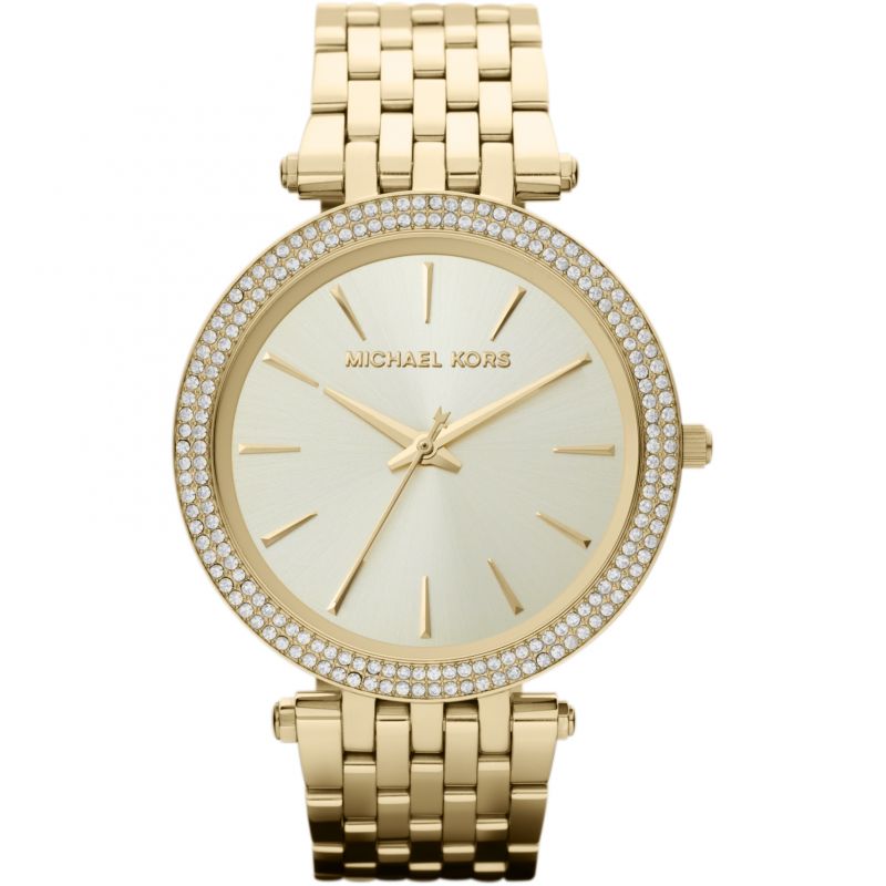 Michael Kors MK3191 Darci Ladies PVD Gold Plated Watch