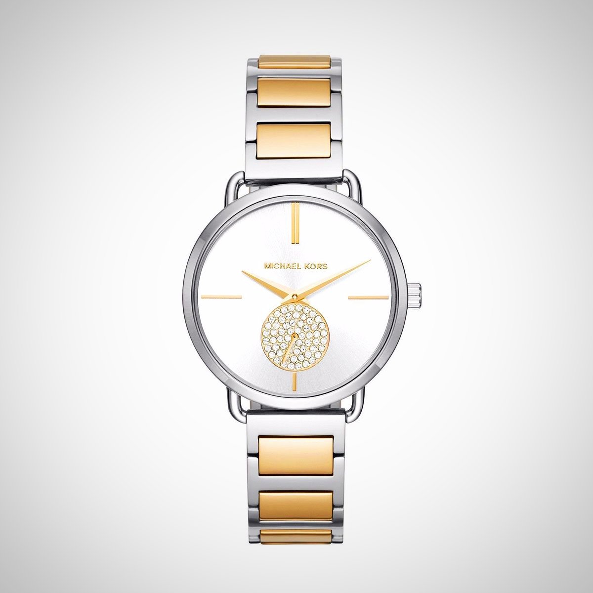 Michael Kors MK3679 Portia Two Tone Ladies watch