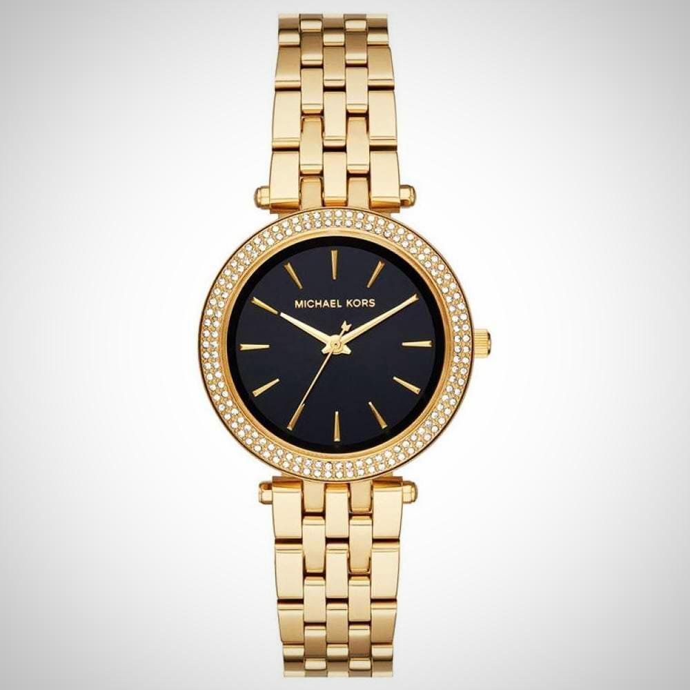 Michael Kors MK3738 Darci Ladies Black Dial Watch