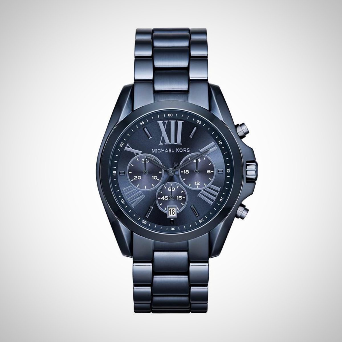 Michael Kors MK6248 Oversizd Bradshaw Unisex Navy Blue Chronograph Watch