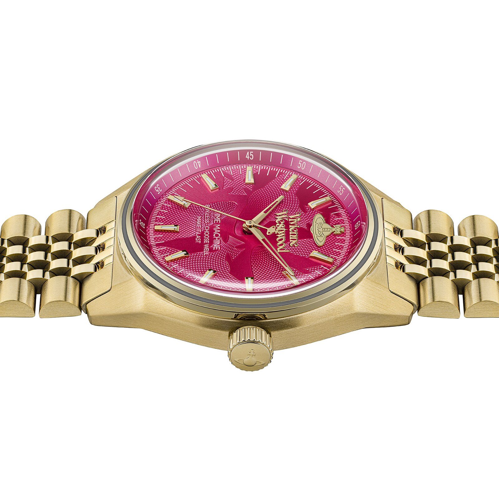 Vivienne Westwood VV251RRGD Sydenham 45mm Ladies Watch - Pink - Image 3